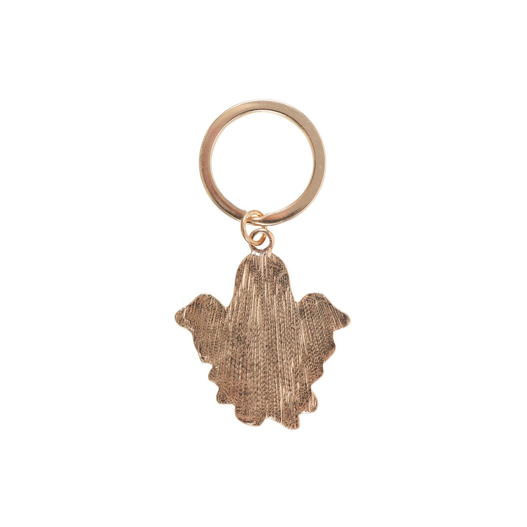 Spooky Season Groovy Ghost Keyring