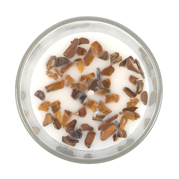 Vanilla Stardust Crystal Chip Candle