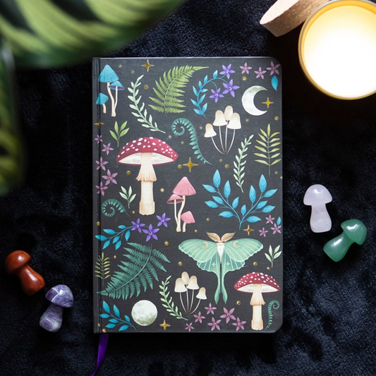 Dark Forest Print A5 Notebook
