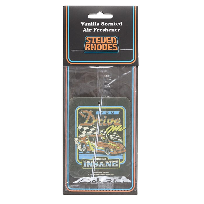 You Drive Me Insane Vanilla Air Freshener by Steven Rhodes