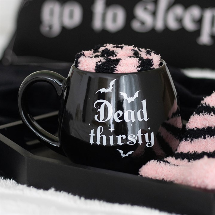 Dead Thirsty Mug and Socks Set