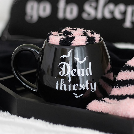 Dead Thirsty Mug and Socks Set