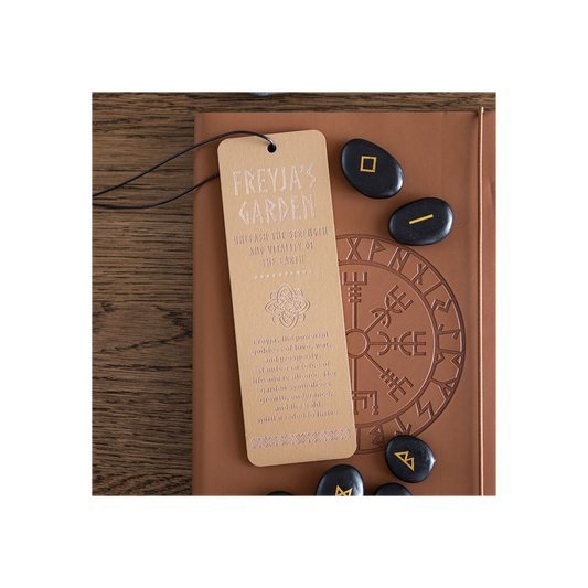 Freyja's Garden Wooden Bookmark