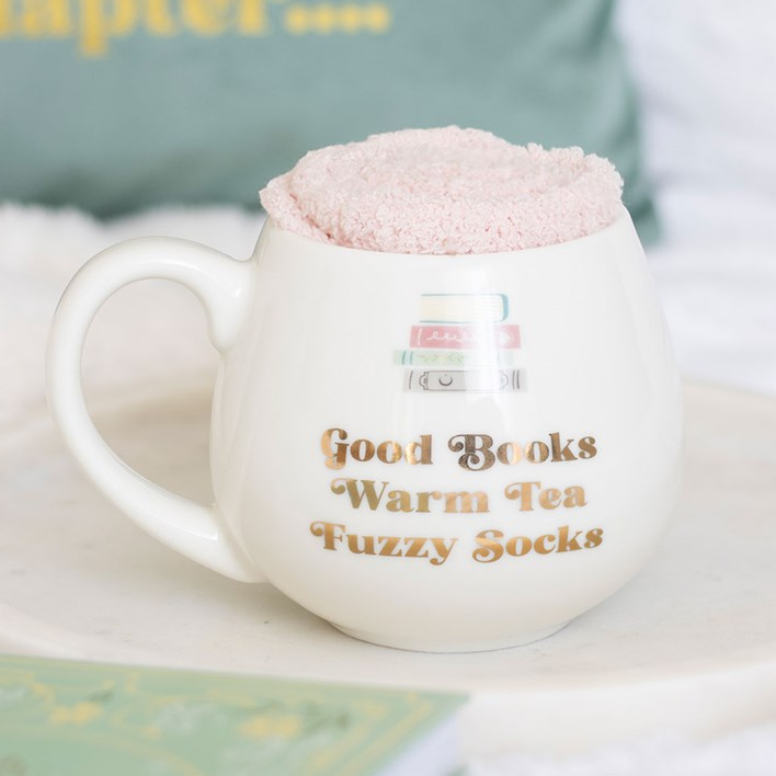 Good Books Mug and Socks Set