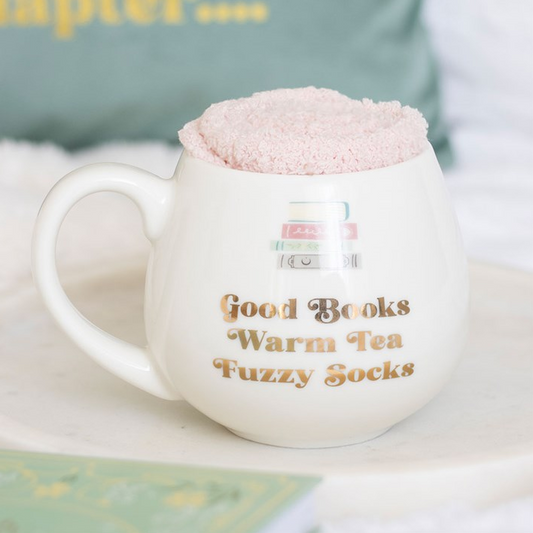 Good Books Mug and Socks Set
