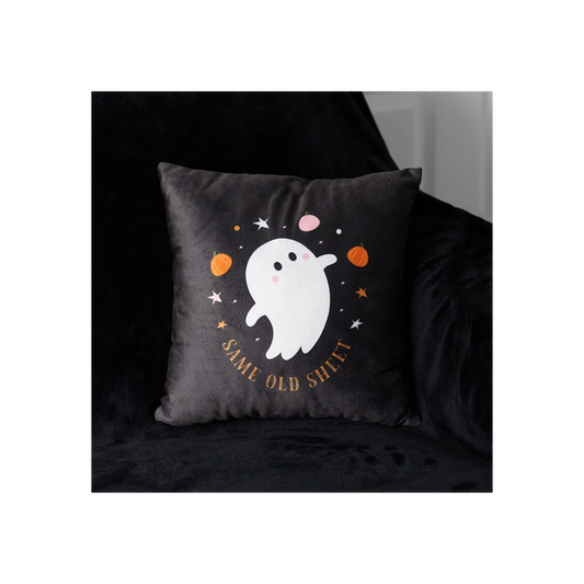 Square Same Old Sheet Ghost Cushion