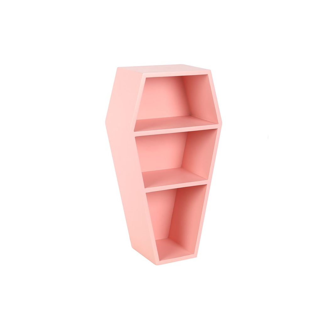 Pink Coffin Shelf