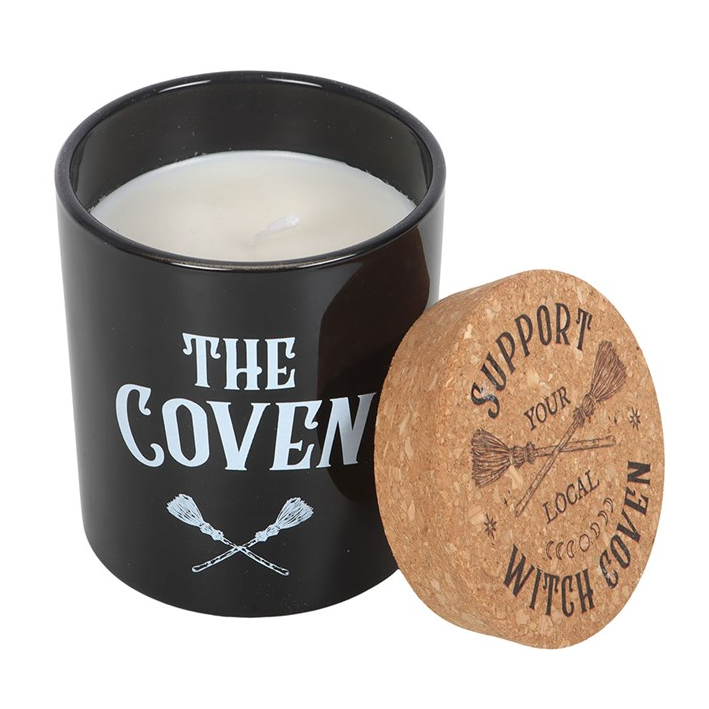 The Coven Black Fig Scented Glass Candle