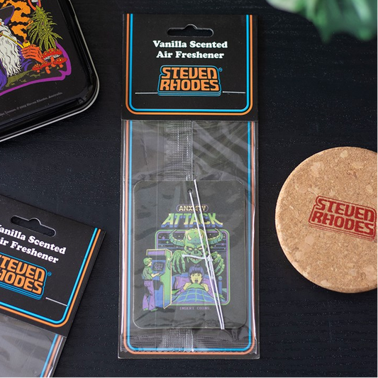 Anxiety Attack Vanilla Air Freshener by Steven Rhodes