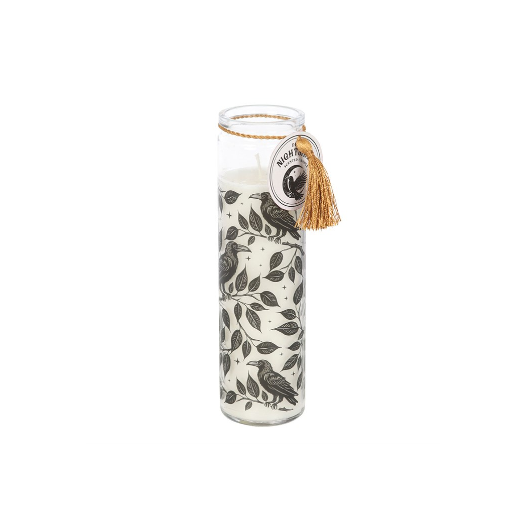 Mystic Raven Deadly Nightshade Tube Candle