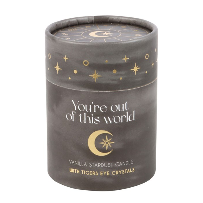 Vanilla Stardust Crystal Chip Candle