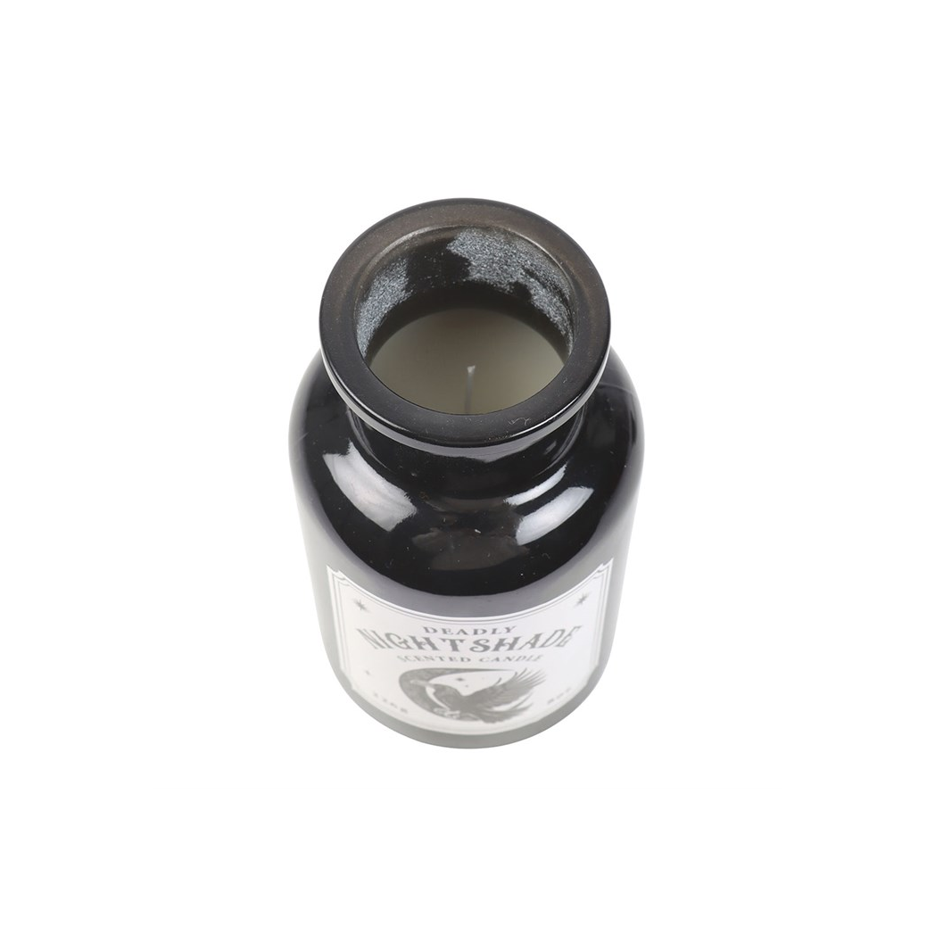 Mystic Raven Deadly Nightshade Apothecary Candle