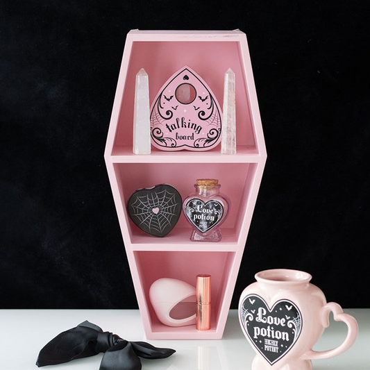 Pink Coffin Shelf